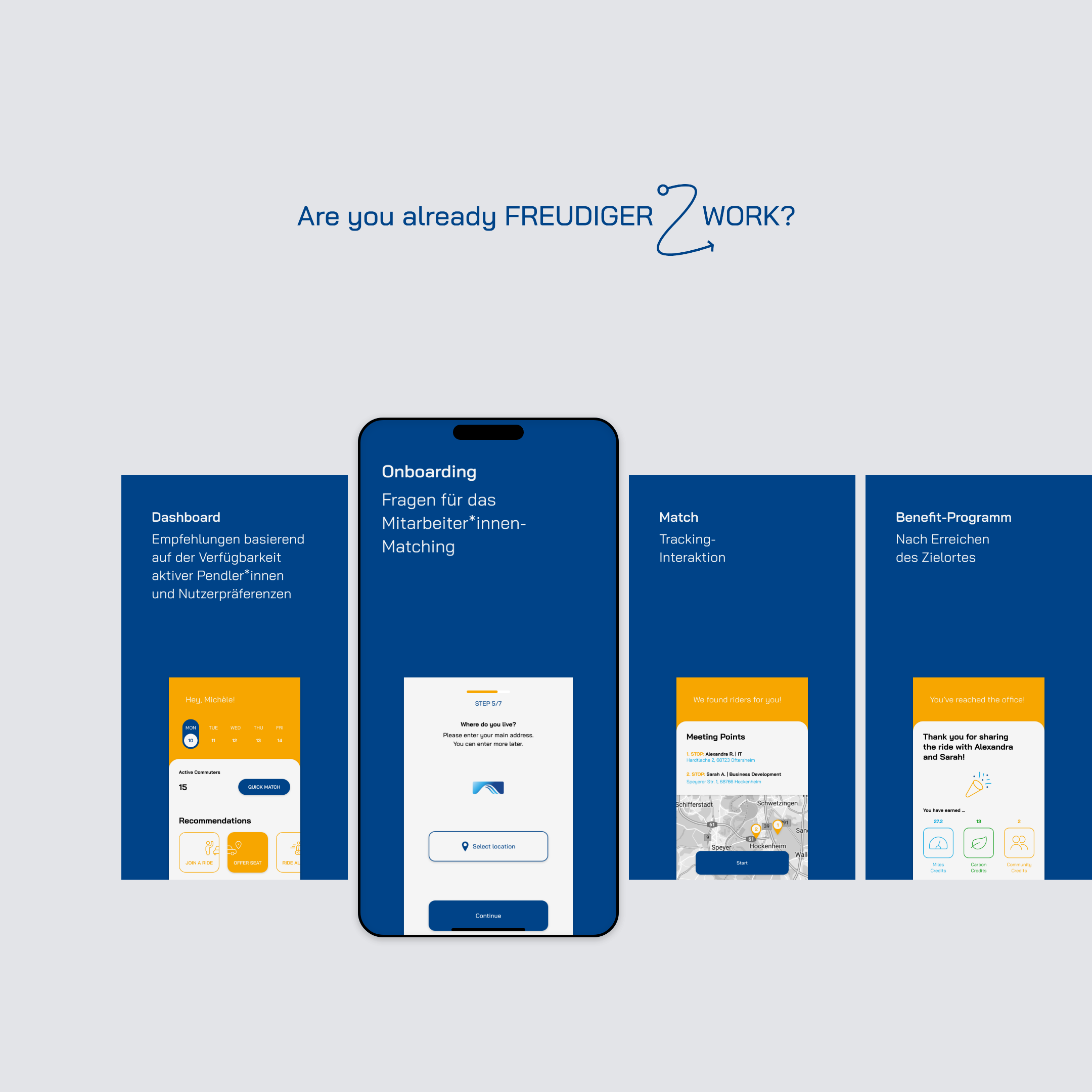 UX/UI-Projekt für die Freudenberg Group von mk rietzl (App Screens)